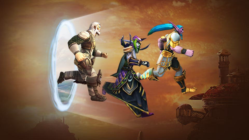 World of Warcraft - 6 Character Transfers PC Battle.net Altergift