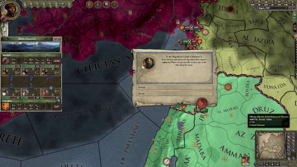 Crusader Kings II - Sword of Islam DLC Steam CD Key