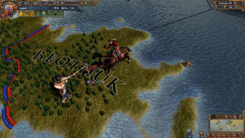 Europa Universalis IV - Colonial British and French Unit Pack DLC PC Steam CD Key