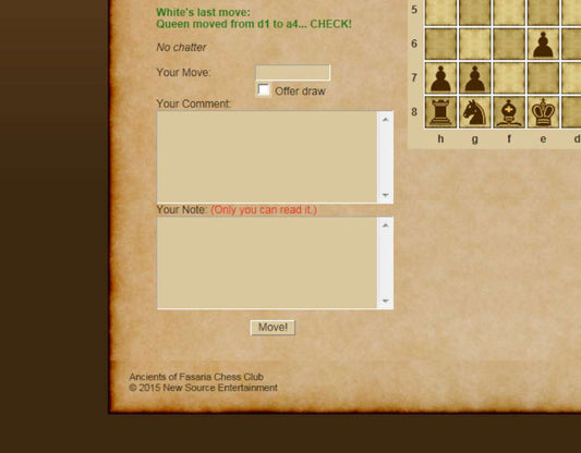 Ancients of Fasaria: Chess Club Steam CD Key