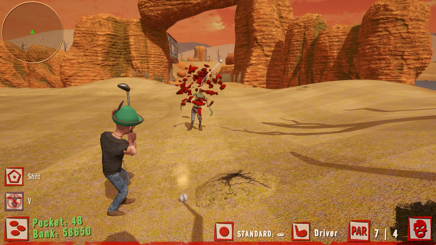 Golf VS Zombies EU PS4 CD Key