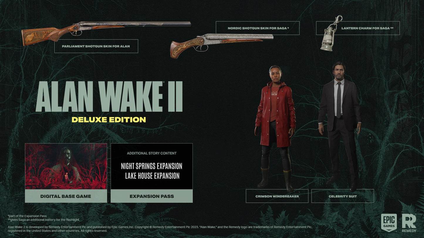 Alan Wake 2 Deluxe Edition PS5 Account
