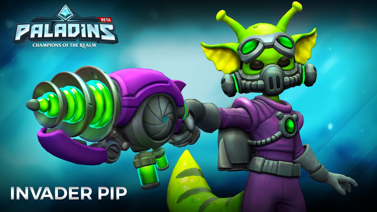 Paladins - Invader Pip Skin DLC Digital Download CD Key