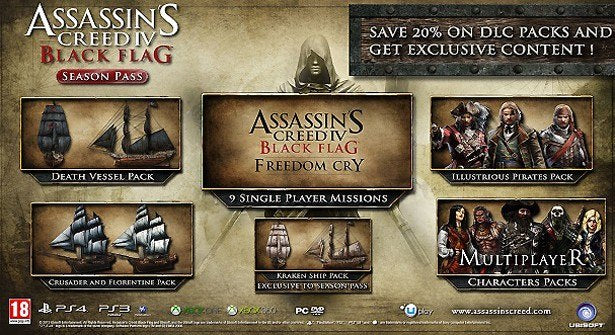 Assassin’s Creed IV Black Flag - Season Pass Ubisoft Connect CD Key