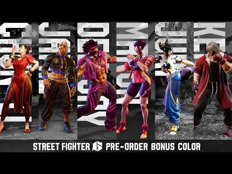 Street Fighter 6 - Pre-Order Bonus DLC EU PS5 CD Key - Video 1