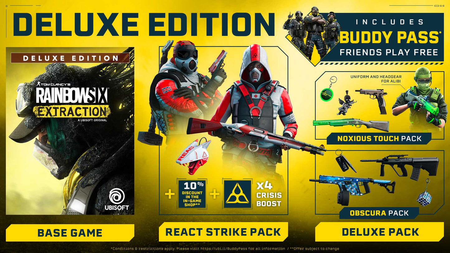 Tom Clancy's Rainbow Six Extraction Deluxe Edition XBOX One / Xbox Series X|S CD Key
