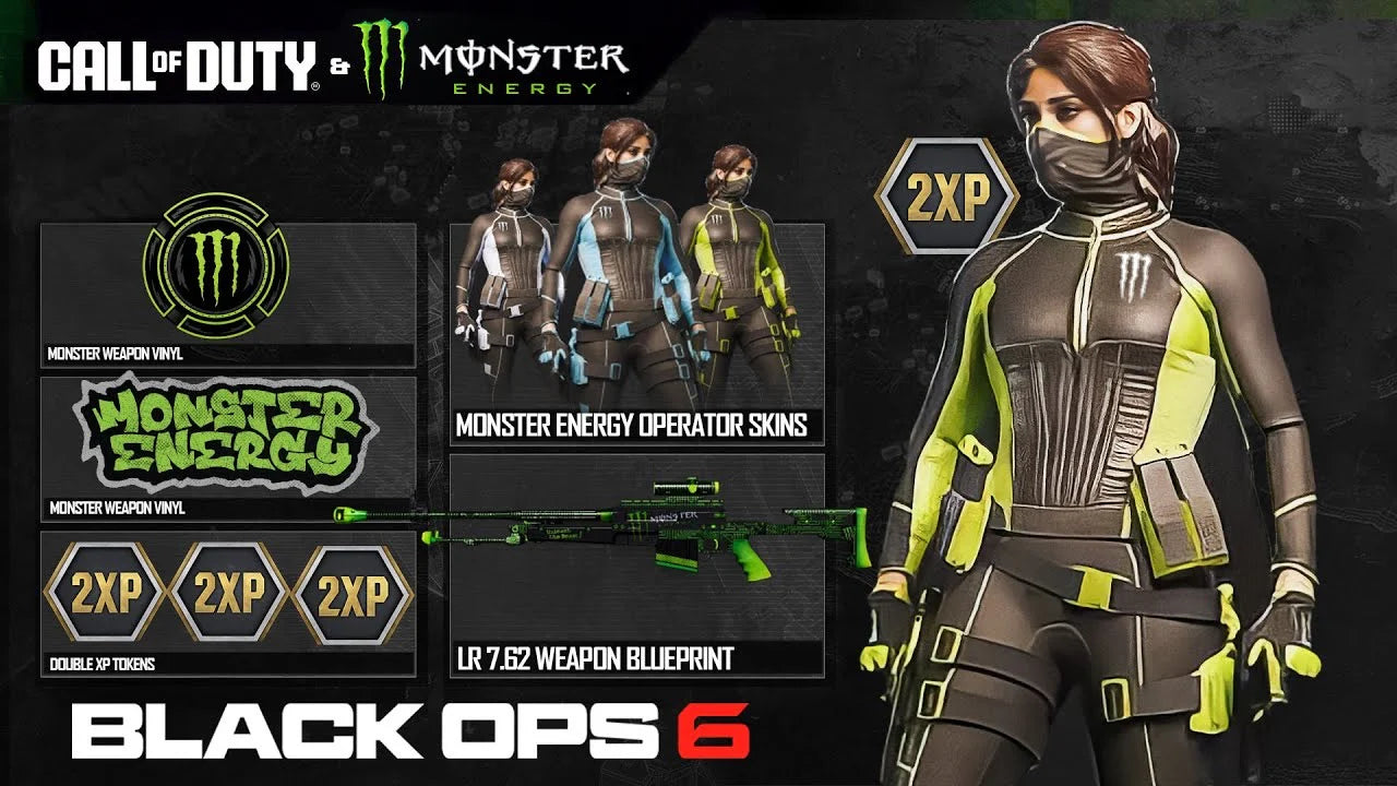 Call of Duty: Black Ops 6 - Exclusive Monster Energy Premium Full Set Pack PC/PS4/PS5/XBOX One/Series X|S CD Key