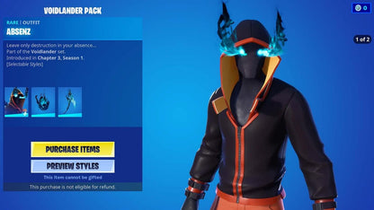 Fortnite - Voidlander Pack DLC AR  Xbox Series X|S CD Key