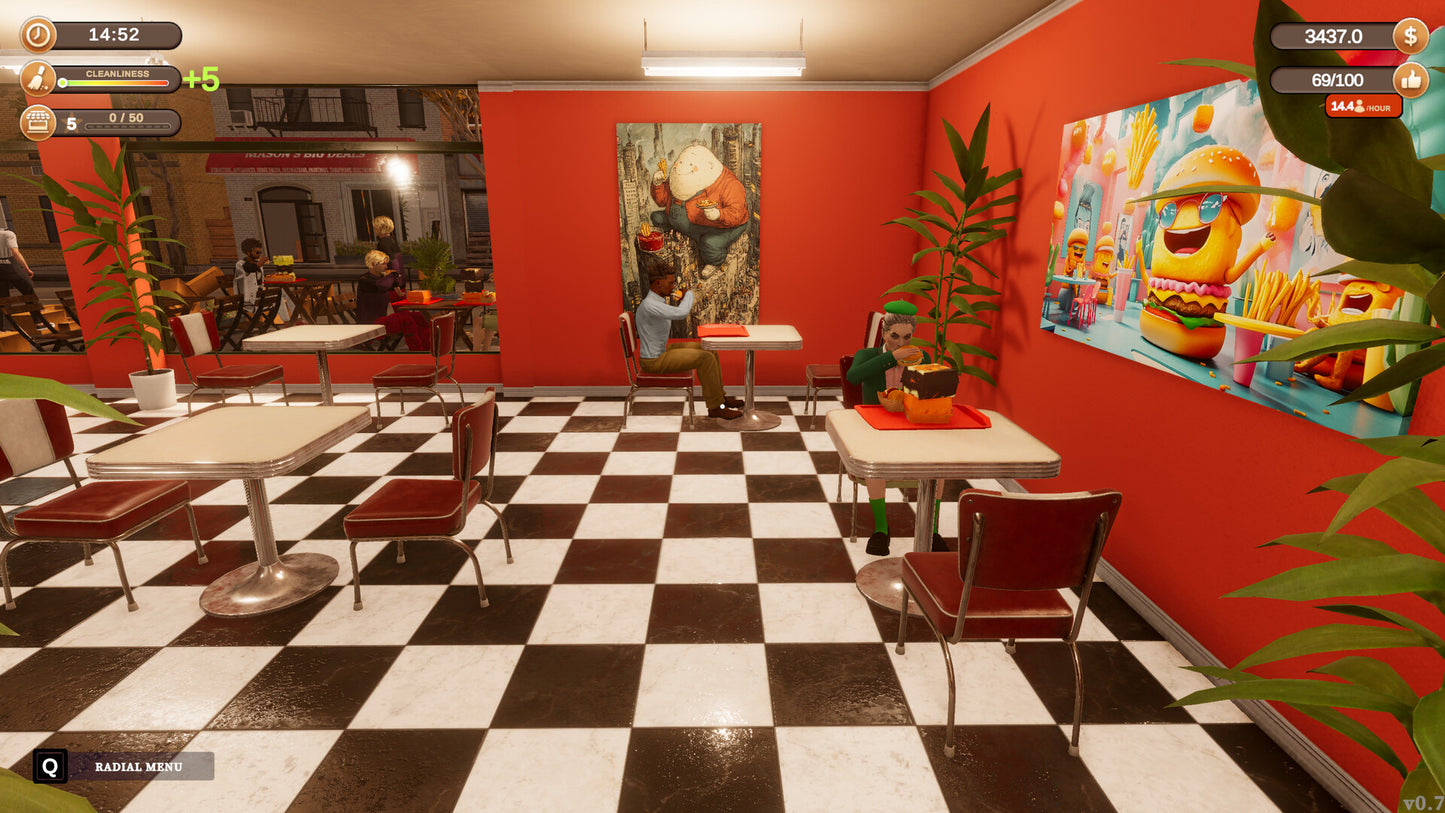 Corner Kitchen Fast Food Simulator EU PS5 CD Key