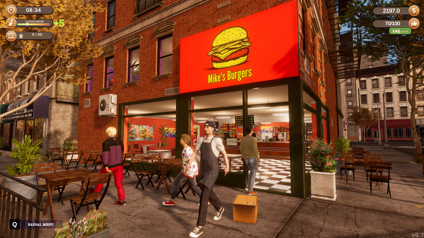 Corner Kitchen Fast Food Simulator EU PS5 CD Key