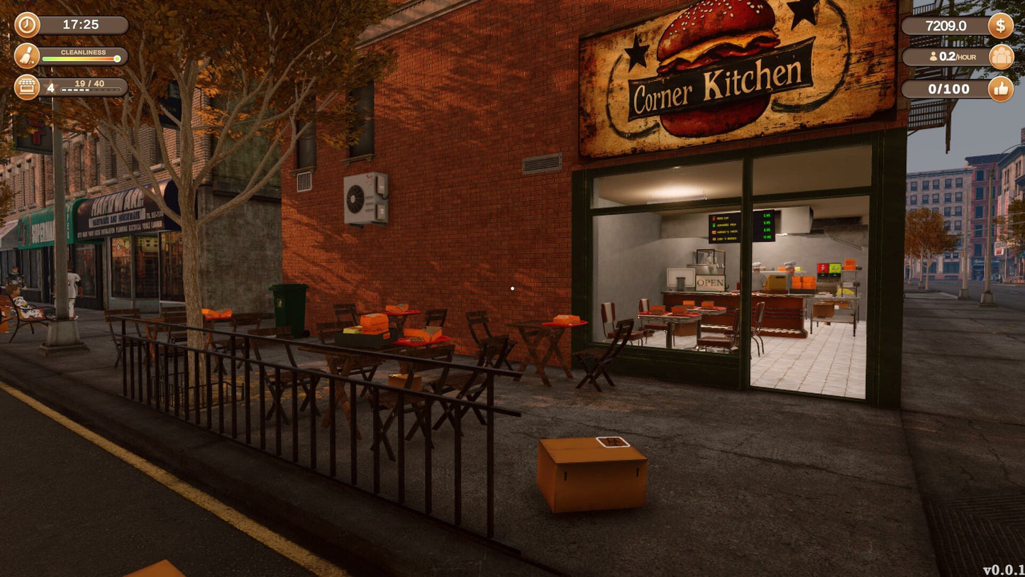 Corner Kitchen Fast Food Simulator EU PS5 CD Key