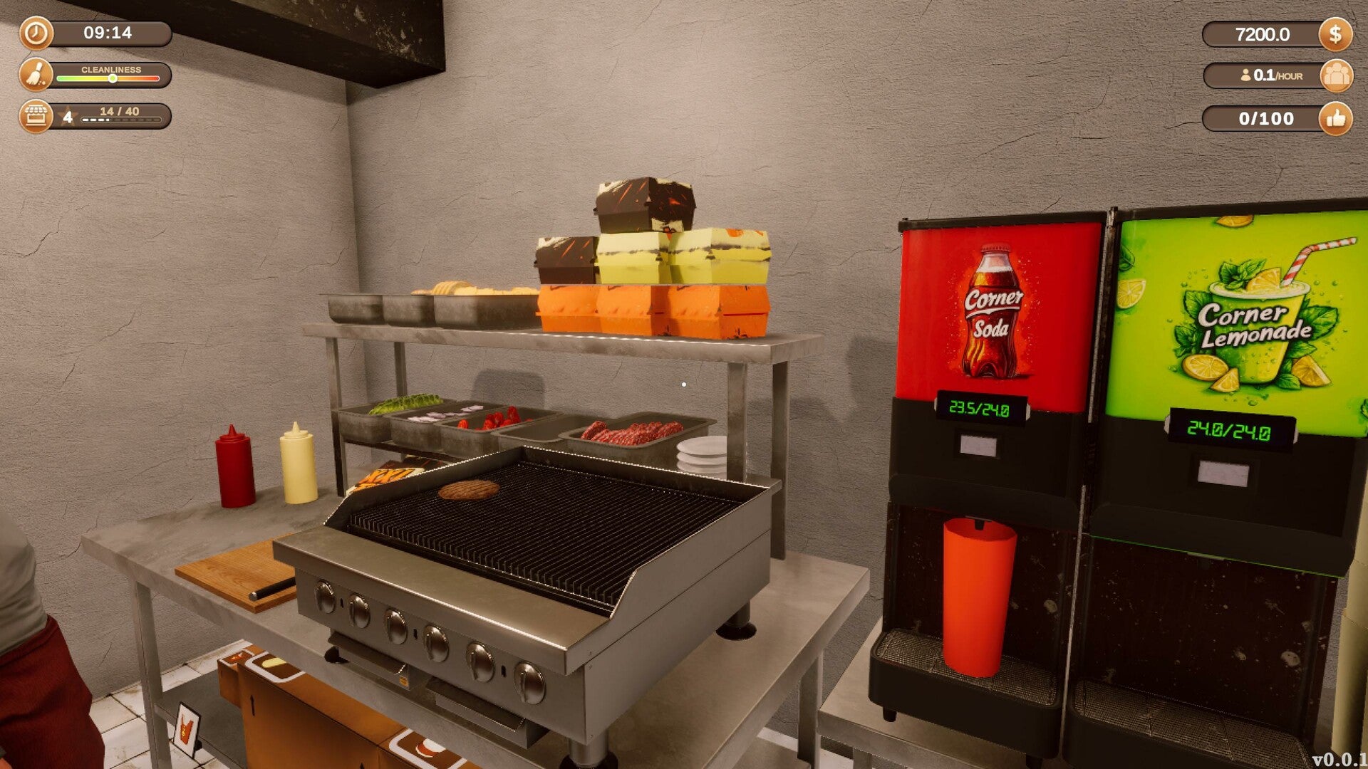Corner Kitchen Fast Food Simulator EU PS5 CD Key