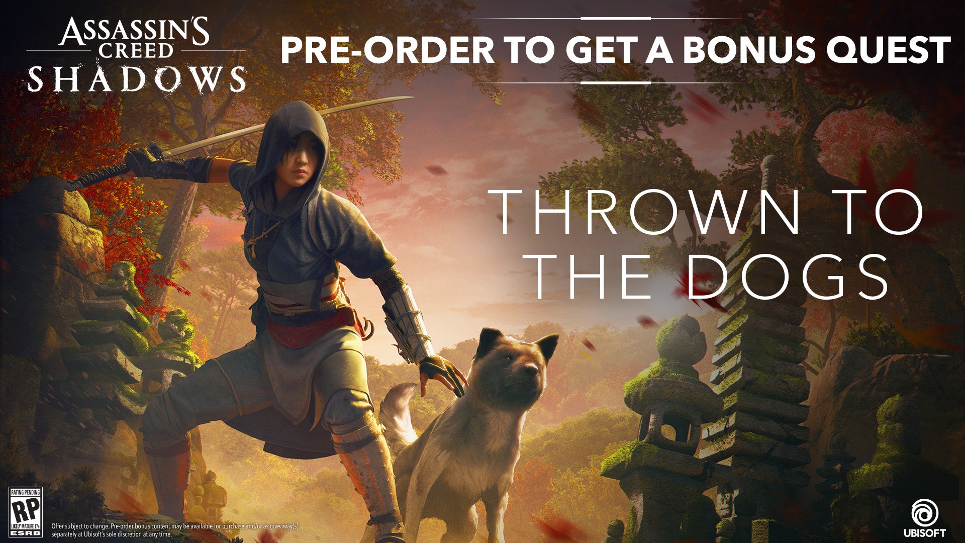 Assassin's Creed Shadows - Pre-Order Bonus DLC NA PS5 CD Key