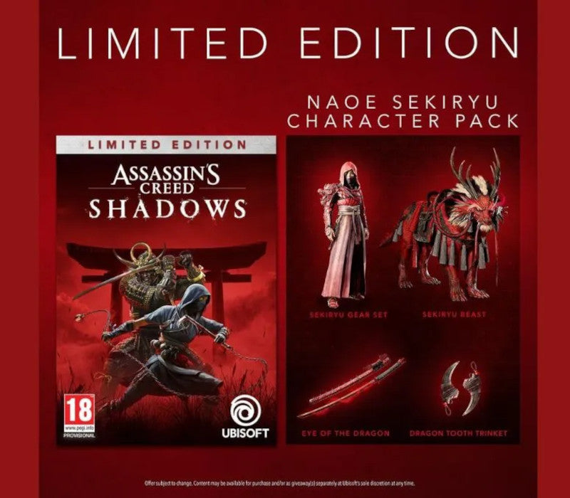 Assassin's Creed Shadows - Naoe Sekiryu Character Pack DLC EU (without DE) PS5 CD Key