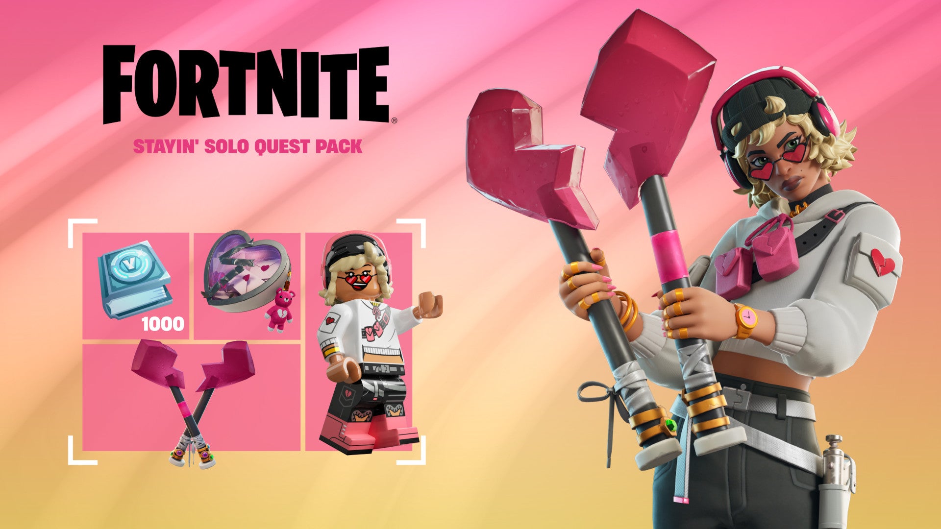 Fortnite - Stayin' Solo Quest Pack ZA XBOX One / Xbox Series X|S CD Key