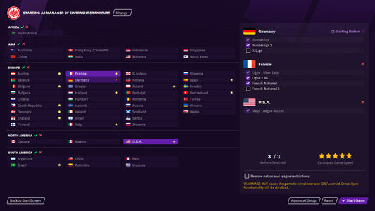 Football Manager Touch 2021 EU Nintendo Switch CD Key