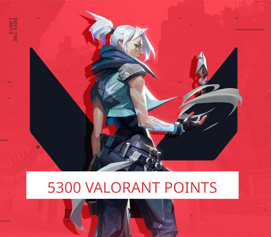 VALORANT - 5300 Valorant Points Gift Card EU