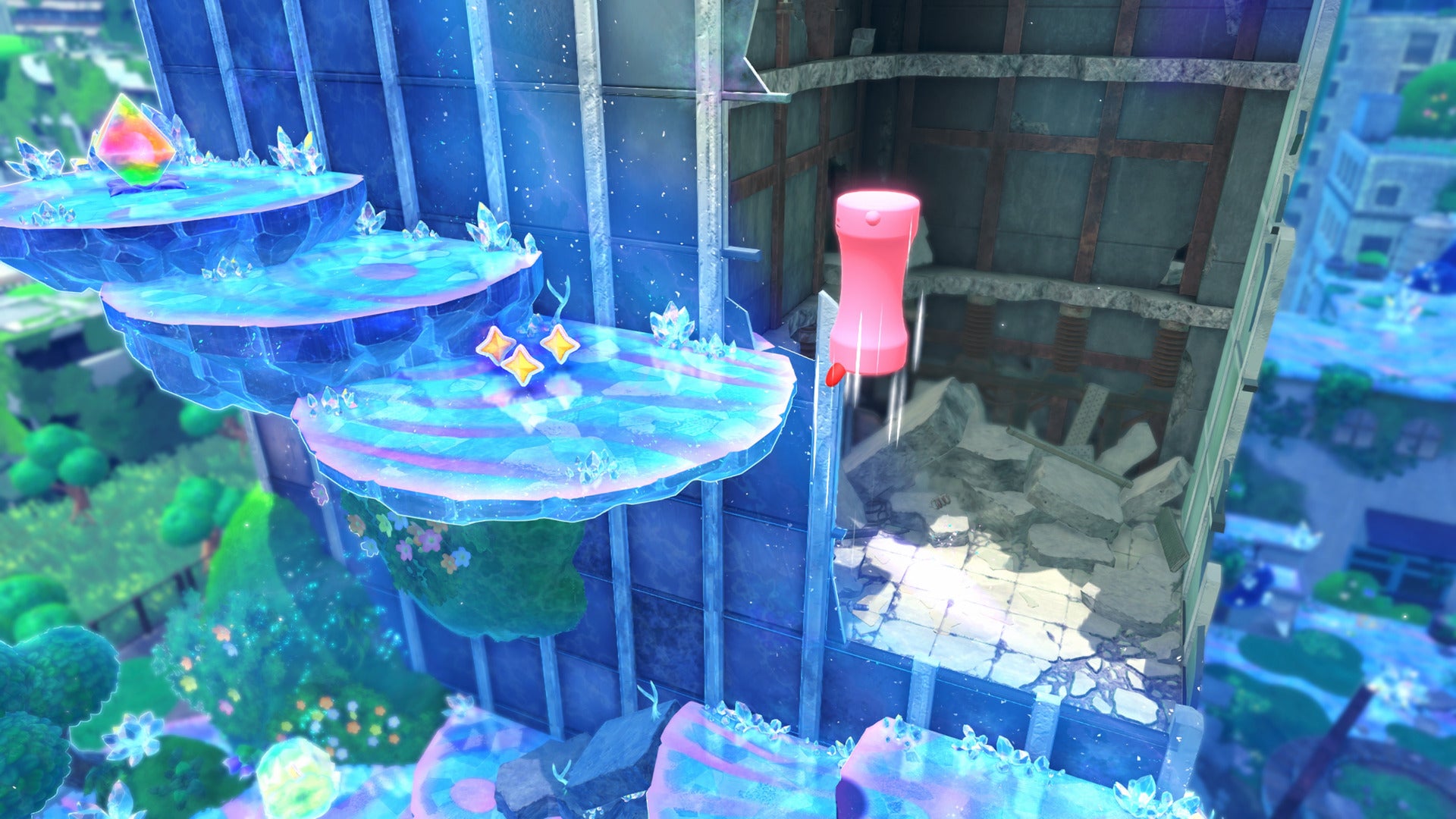 Kirby and the Forgotten Land + Star-Crossed World Nintendo Switch 2 Online Account Activation
