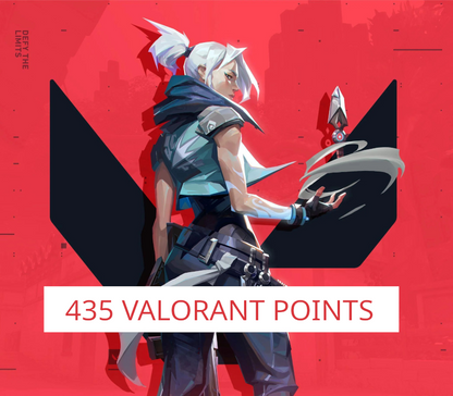 VALORANT - 435 Valorant Points Gift Card IN