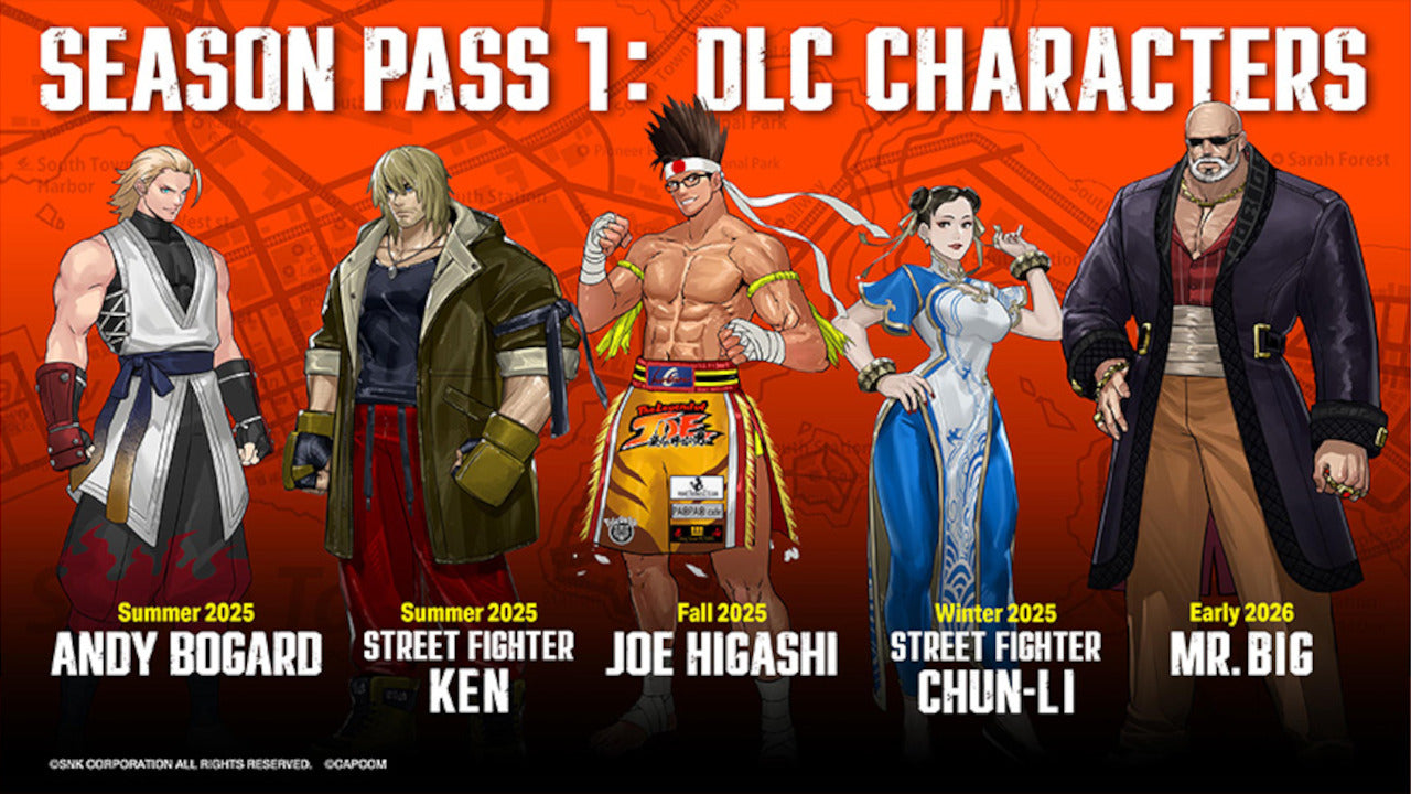 FATAL FURY: City of the Wolves - Season Pass 1 DLC EU (without DE) PS4/PS5 CD Key