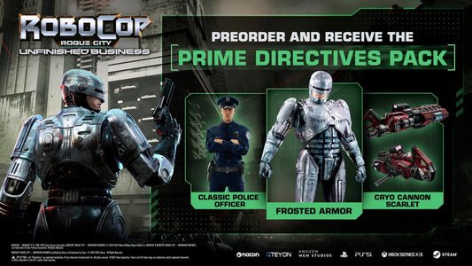 RoboCop: Rogue City Unfinished Business - Pre-order Bonus DLC EU PS5 CD Key