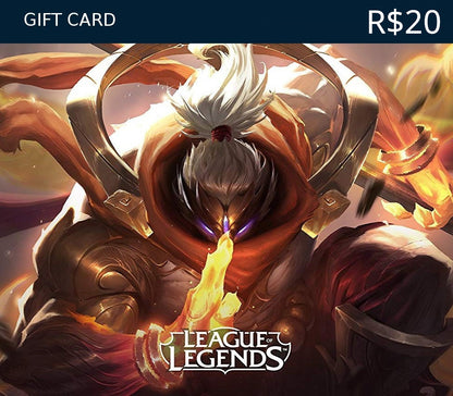 League of Legends BRL 20 Prepaid RP Card BR
