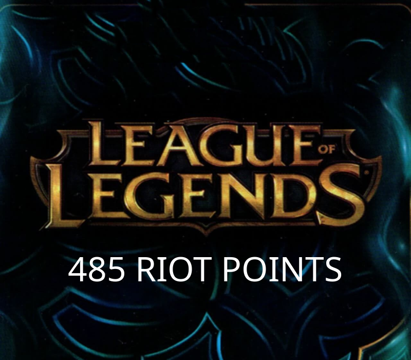 League of Legends 485 RP Prepaid Card BR