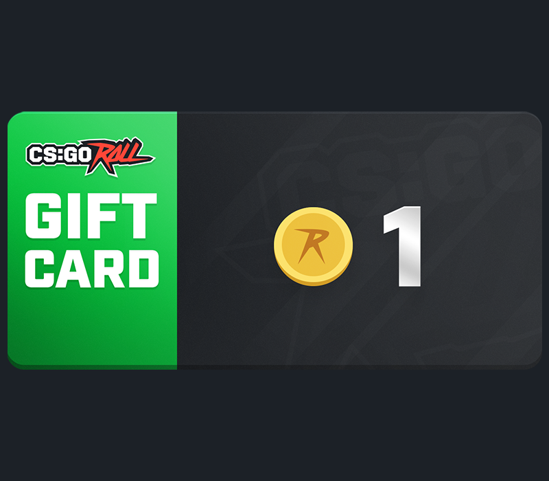 CSGORoll 1 Coin Gift Card