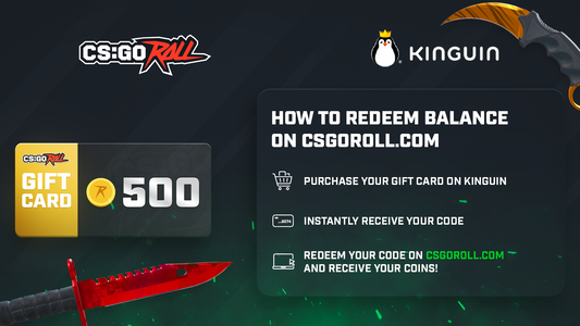 CSGORoll 500 Coins Gift Card