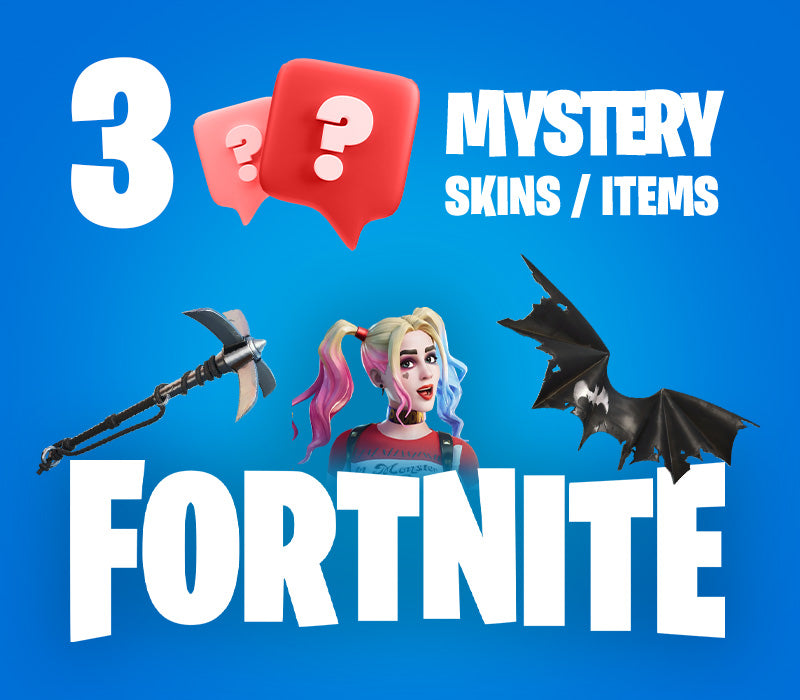 3 Mystery Fortnite Skins / Items PC Epic Games CD Key