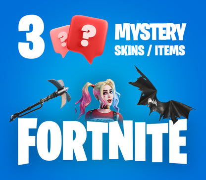 3 Mystery Fortnite Skins / Items PC Epic Games CD Key