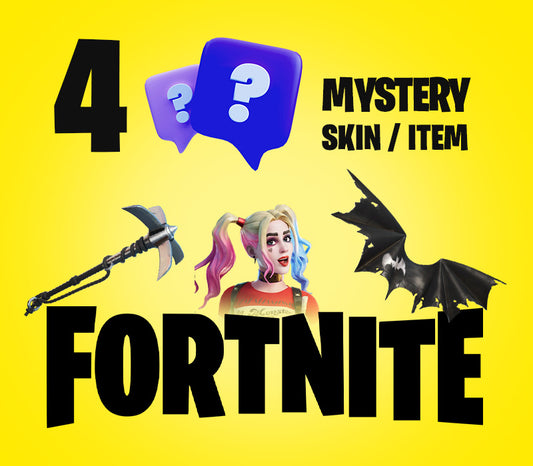 4 Mystery Fortnite Skins / Items PC Epic Games CD Key