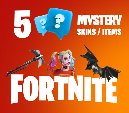 5 Mystery Fortnite Skins / Items PC Epic Games CD Key