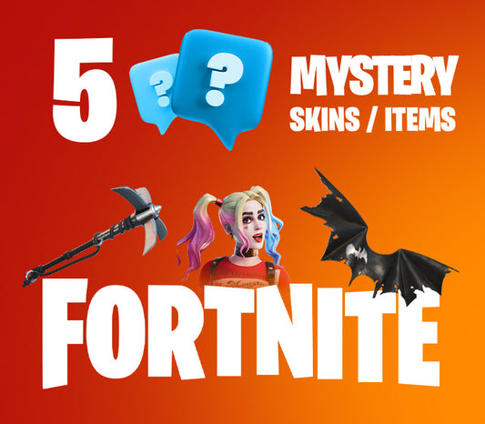 5 Mystery Fortnite Skins / Items PC Epic Games CD Key