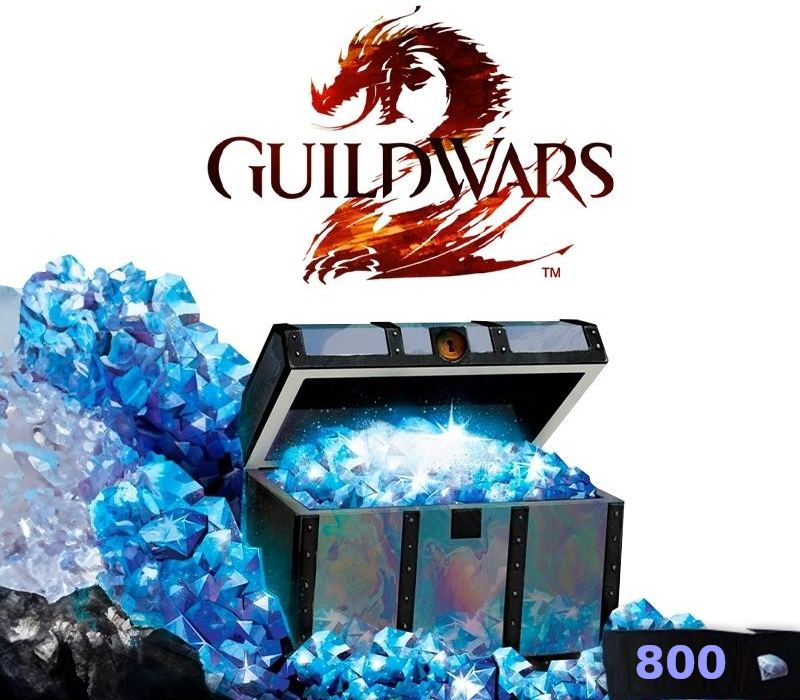 Guild Wars 2 EU 800 Gems Code