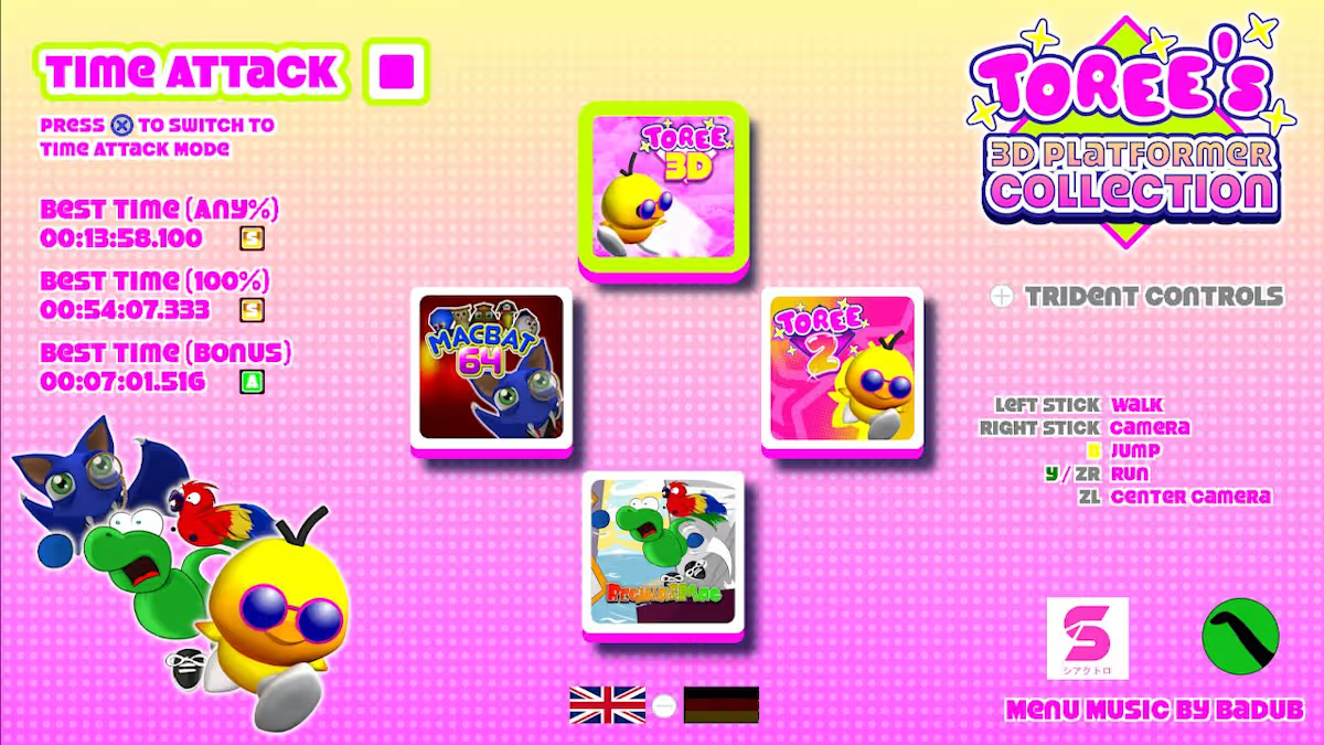 Toree's 3D Platformer Collection EU Nintendo Switch CD Key