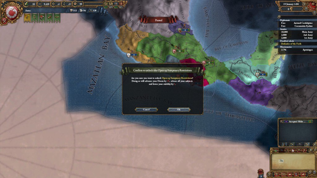 Europa Universalis IV - El Dorado Expansion DLC PC Steam CD Key