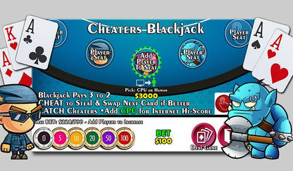 Cheaters Blackjack 21 PC Steam CD Key