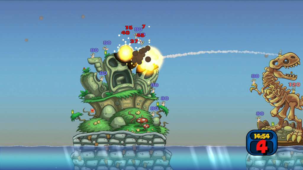 Worms Reloaded - Forts Pack DLC EU Steam CD Key
