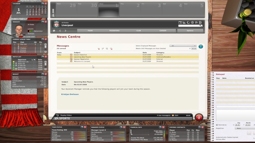 FIFA Manager 10 EA App CD Key