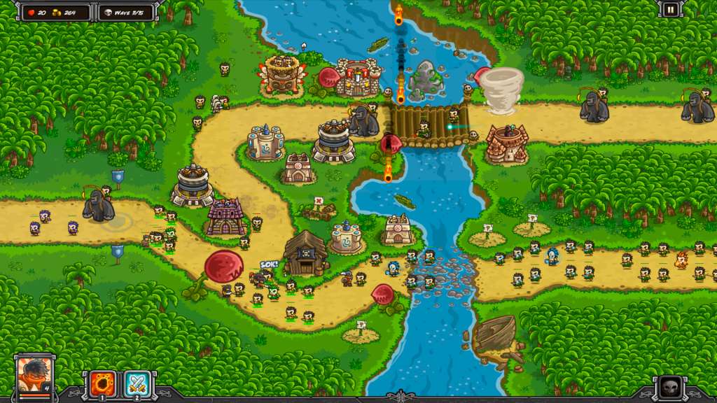 Kingdom Rush Frontiers - Tower Defense PC Steam CD Key
