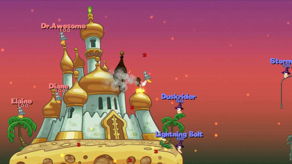 Worms Reloaded - Forts Pack DLC EU Steam CD Key