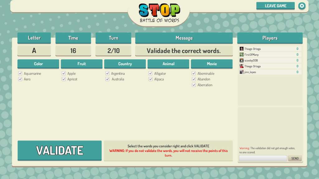 Stop Online: Battle of Words Steam CD Key