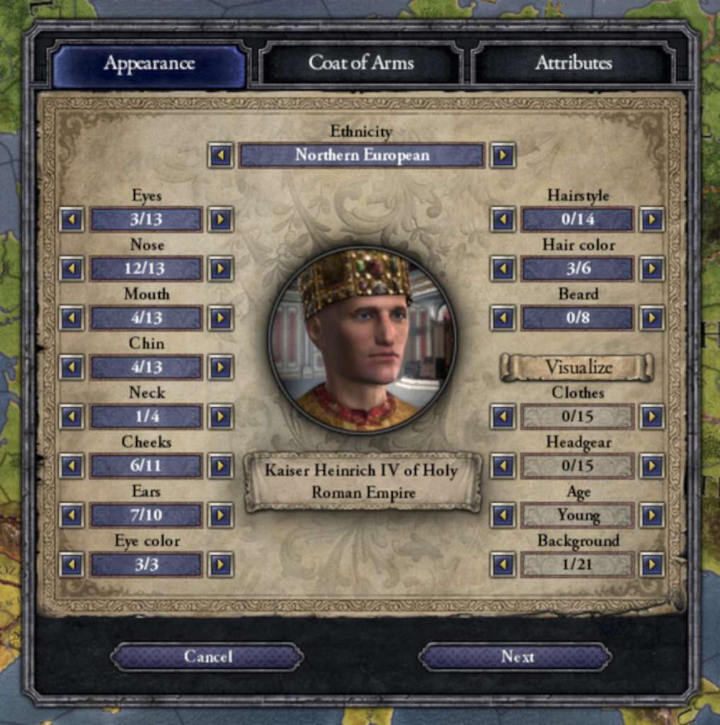 Crusader Kings II - Ruler Designer DLC PC Steam CD Key