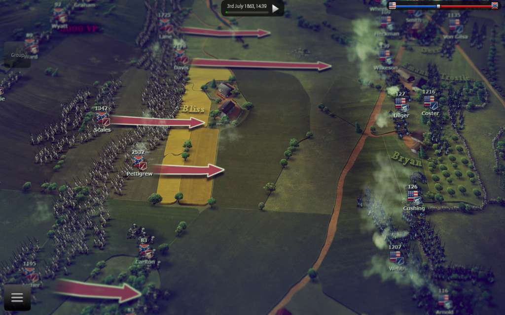 Ultimate General: Gettysburg XBOX One / Xbox Series X|S CD Key