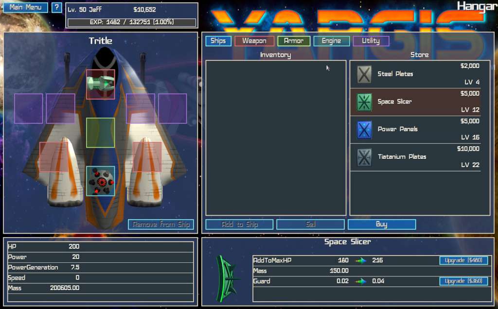 Yargis - Space Melee Steam CD Key