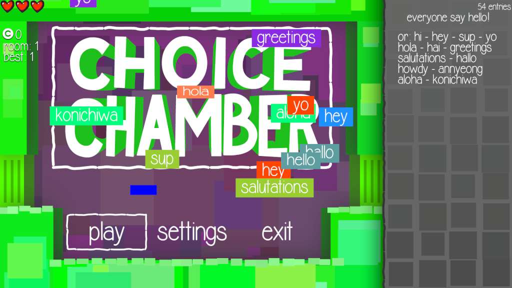 Choice Chamber PC Steam CD Key