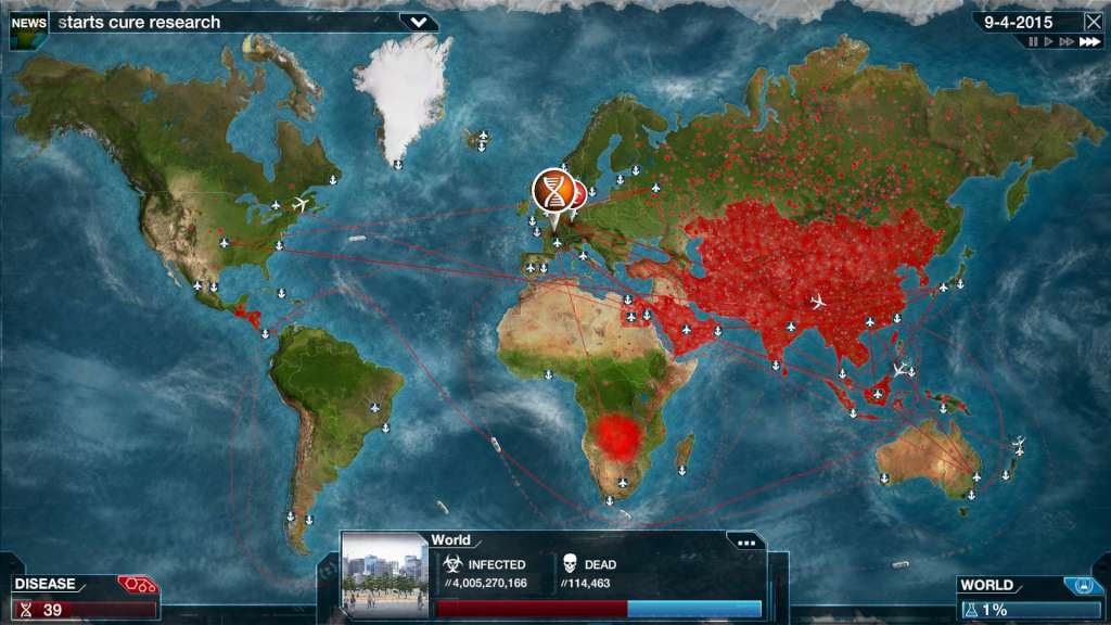 Plague Inc: Evolved US XBOX One CD Key