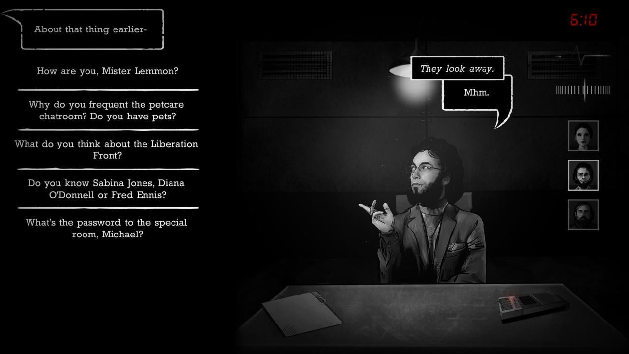 Interrogation: You will be deceived PC GOG CD Key