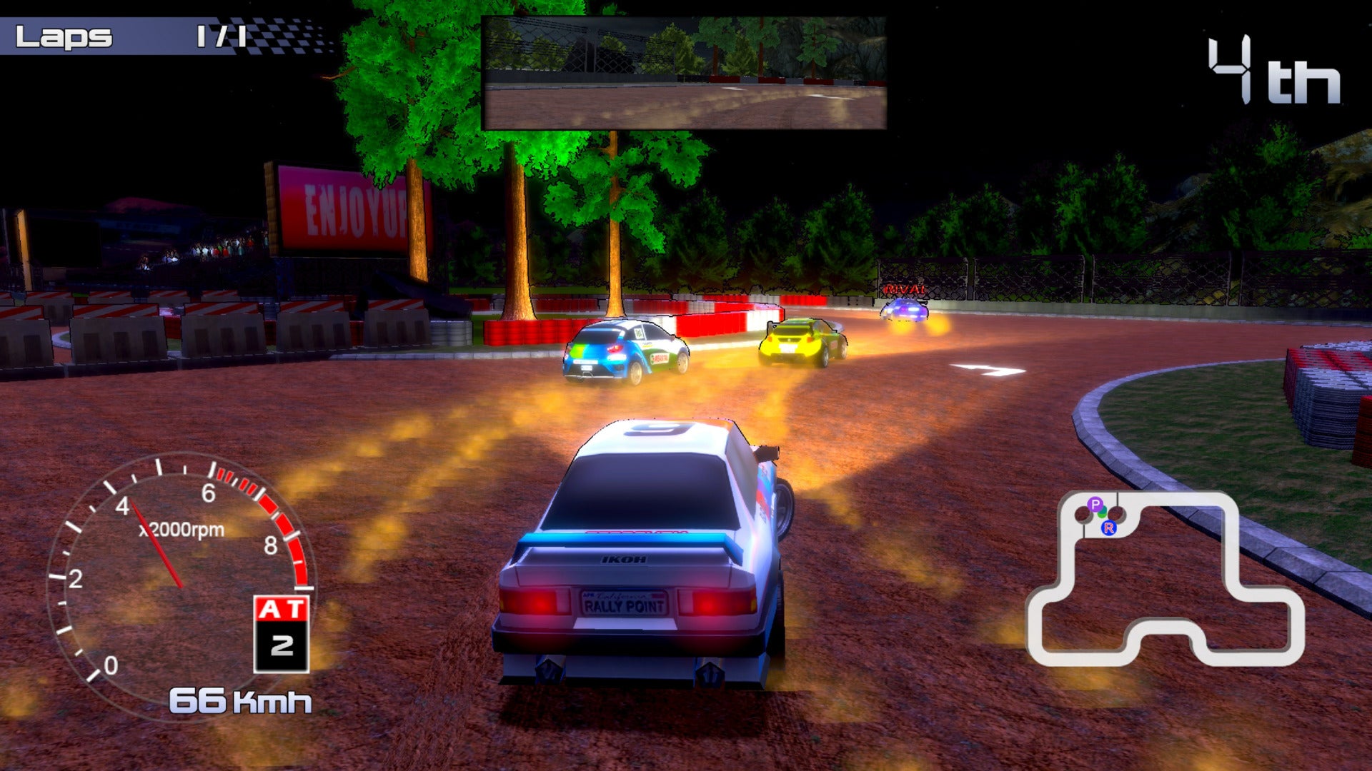 Rally Rock 'N Racing EU XBOX One / Xbox Series X|S CD Key
